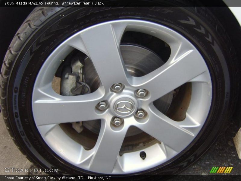 Whitewater Pearl / Black 2006 Mazda MAZDA5 Touring