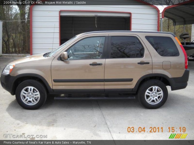 Mojave Mist Metallic / Saddle 2004 Honda CR-V EX 4WD
