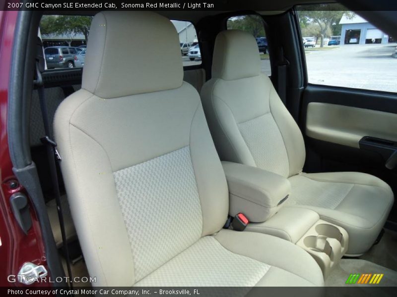  2007 Canyon SLE Extended Cab Light Tan Interior