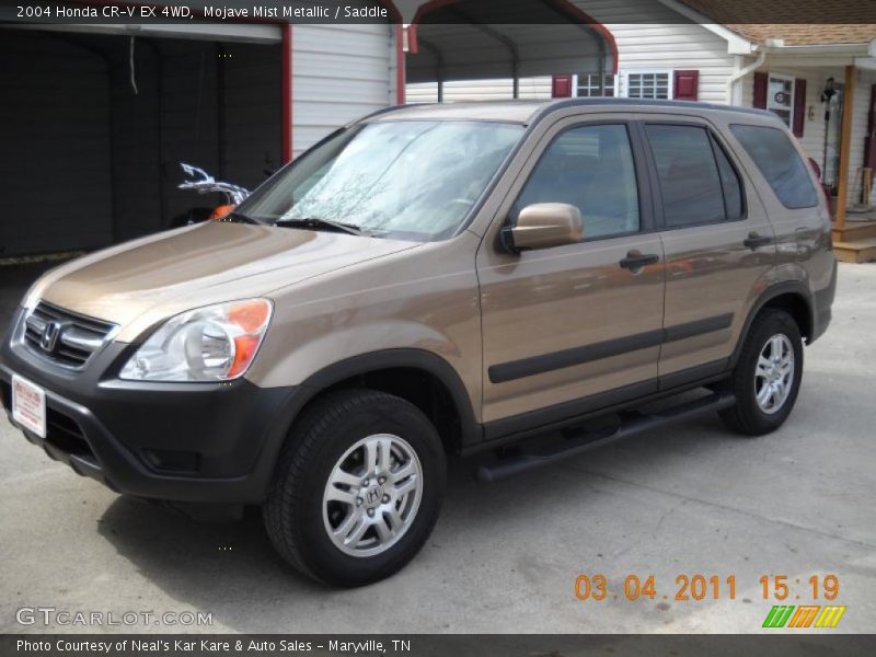 Mojave Mist Metallic / Saddle 2004 Honda CR-V EX 4WD