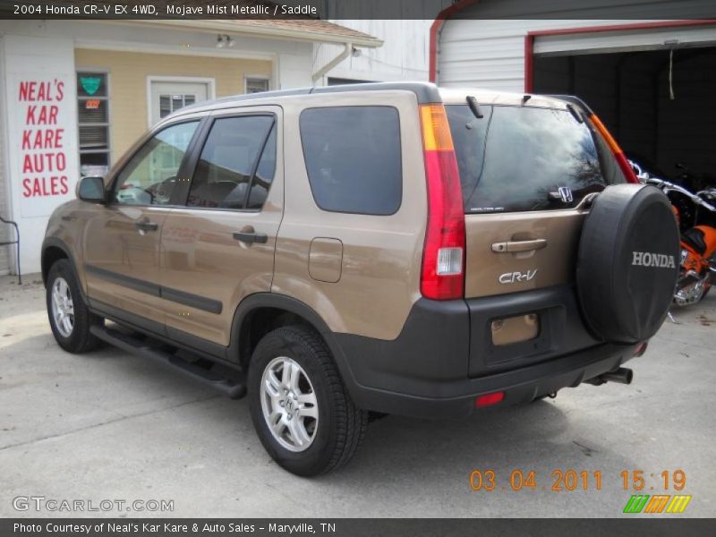 Mojave Mist Metallic / Saddle 2004 Honda CR-V EX 4WD