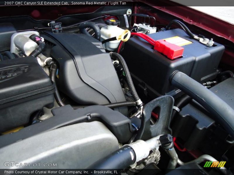  2007 Canyon SLE Extended Cab Engine - 3.7 Liter DOHC 20-Valve VVT 5 Cylinder