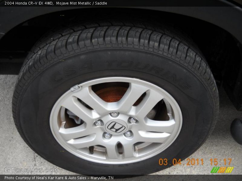 Mojave Mist Metallic / Saddle 2004 Honda CR-V EX 4WD