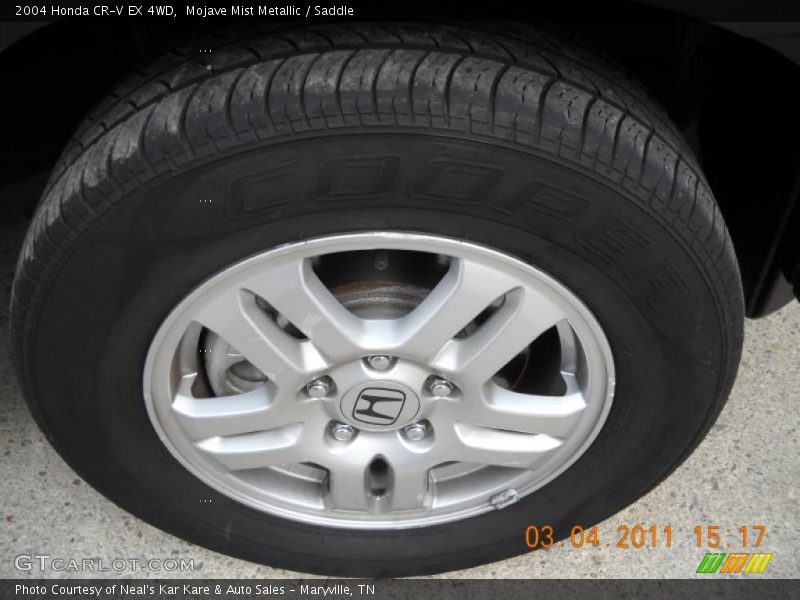 Mojave Mist Metallic / Saddle 2004 Honda CR-V EX 4WD