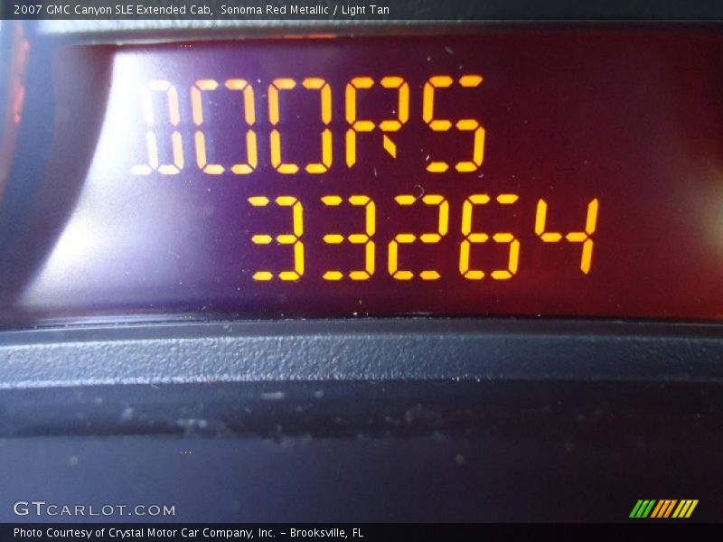 Sonoma Red Metallic / Light Tan 2007 GMC Canyon SLE Extended Cab