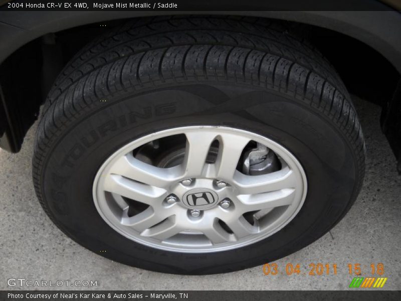 Mojave Mist Metallic / Saddle 2004 Honda CR-V EX 4WD