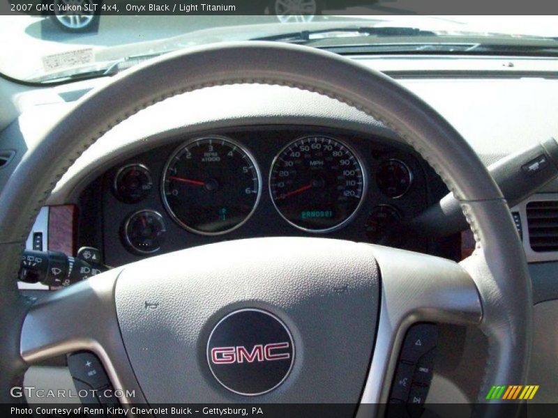 Onyx Black / Light Titanium 2007 GMC Yukon SLT 4x4