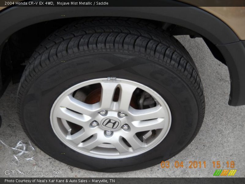 Mojave Mist Metallic / Saddle 2004 Honda CR-V EX 4WD