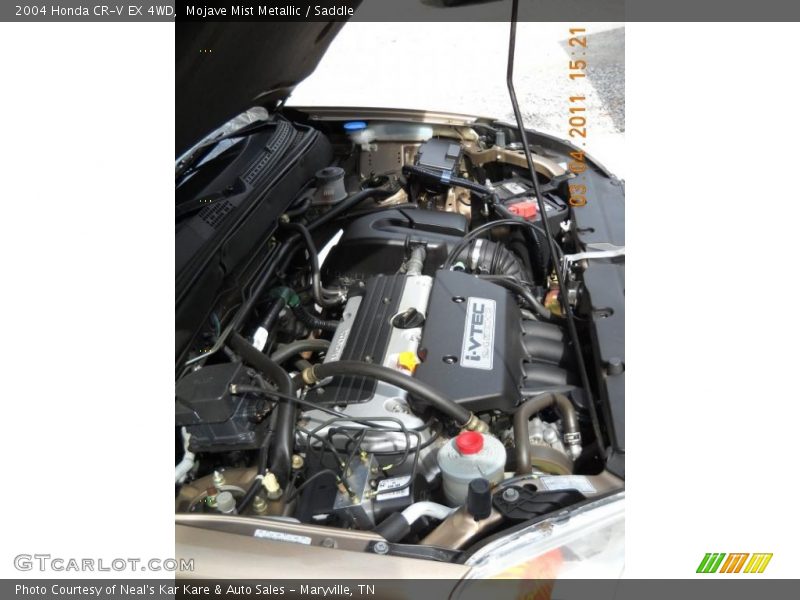 Mojave Mist Metallic / Saddle 2004 Honda CR-V EX 4WD