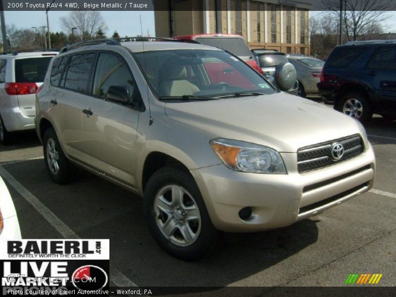 Beige Metallic / Taupe 2006 Toyota RAV4 4WD