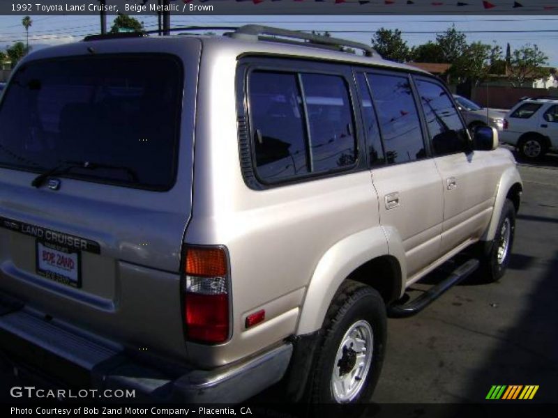 Beige Metallic / Brown 1992 Toyota Land Cruiser
