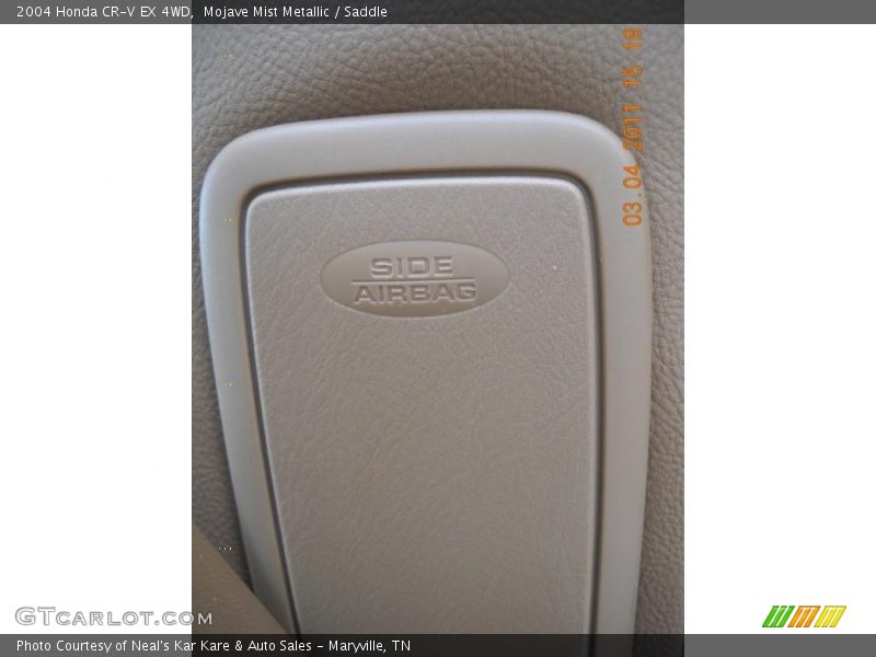 Mojave Mist Metallic / Saddle 2004 Honda CR-V EX 4WD