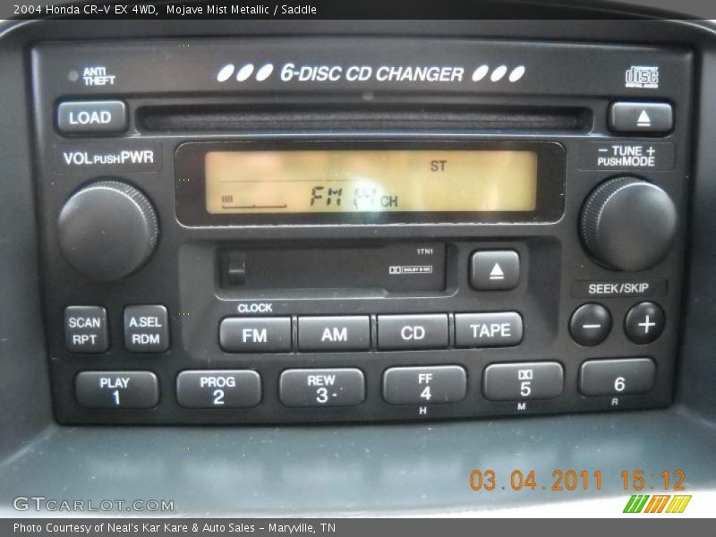 Mojave Mist Metallic / Saddle 2004 Honda CR-V EX 4WD