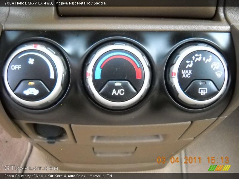 Mojave Mist Metallic / Saddle 2004 Honda CR-V EX 4WD