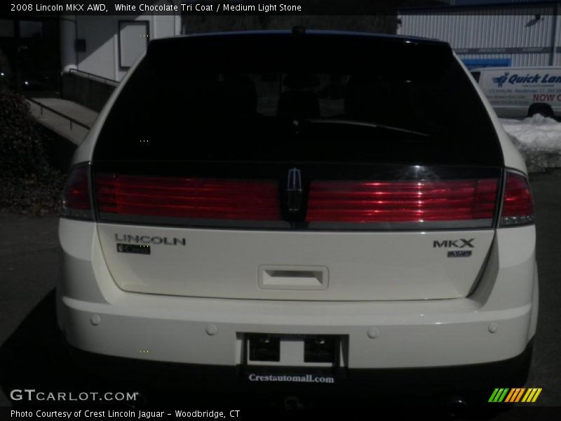 White Chocolate Tri Coat / Medium Light Stone 2008 Lincoln MKX AWD
