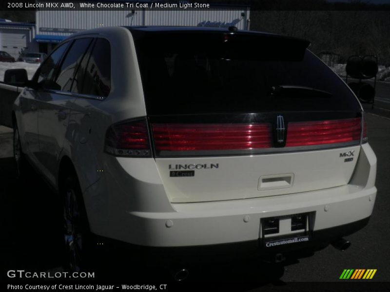 White Chocolate Tri Coat / Medium Light Stone 2008 Lincoln MKX AWD