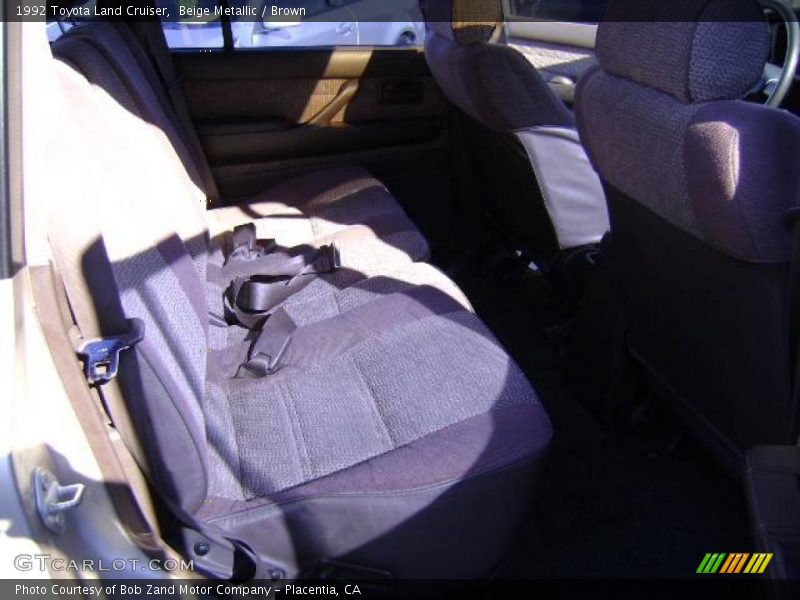 Beige Metallic / Brown 1992 Toyota Land Cruiser