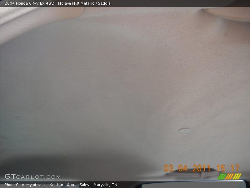 Mojave Mist Metallic / Saddle 2004 Honda CR-V EX 4WD