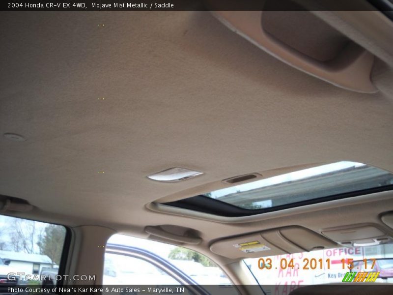 Mojave Mist Metallic / Saddle 2004 Honda CR-V EX 4WD