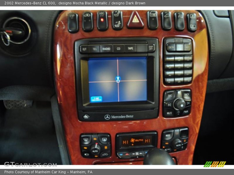 Navigation of 2002 CL 600