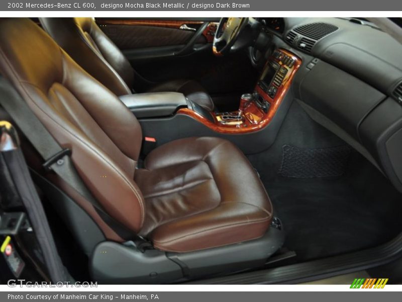  2002 CL 600 designo Dark Brown Interior