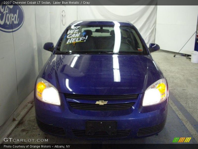 Laser Blue Metallic / Gray 2007 Chevrolet Cobalt LT Sedan