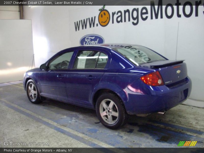 Laser Blue Metallic / Gray 2007 Chevrolet Cobalt LT Sedan