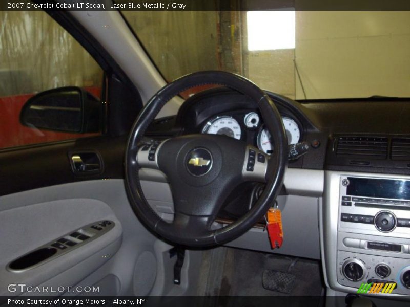 Laser Blue Metallic / Gray 2007 Chevrolet Cobalt LT Sedan