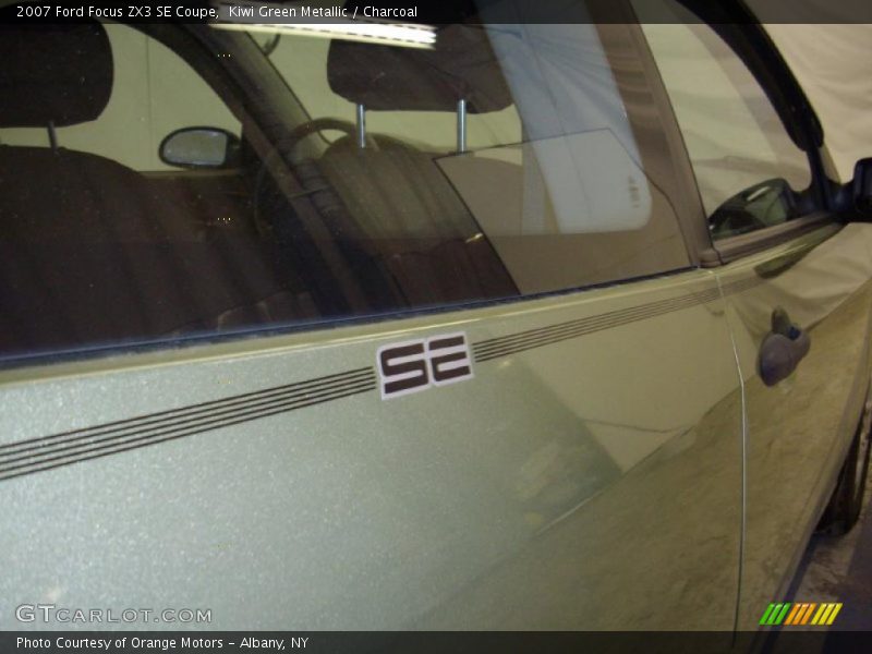 Kiwi Green Metallic / Charcoal 2007 Ford Focus ZX3 SE Coupe