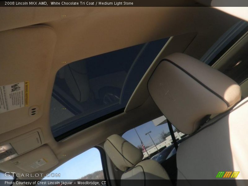 White Chocolate Tri Coat / Medium Light Stone 2008 Lincoln MKX AWD