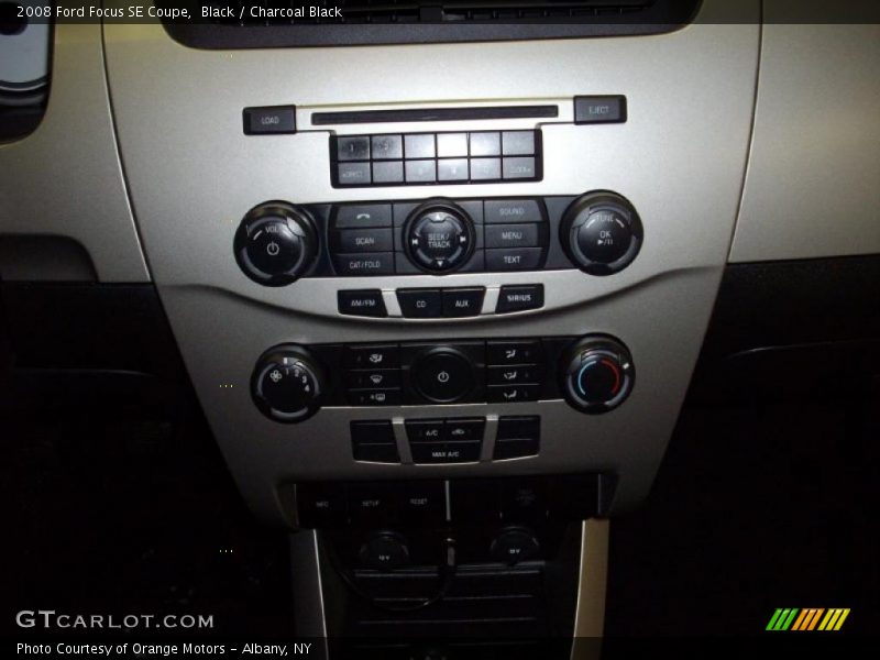 Black / Charcoal Black 2008 Ford Focus SE Coupe