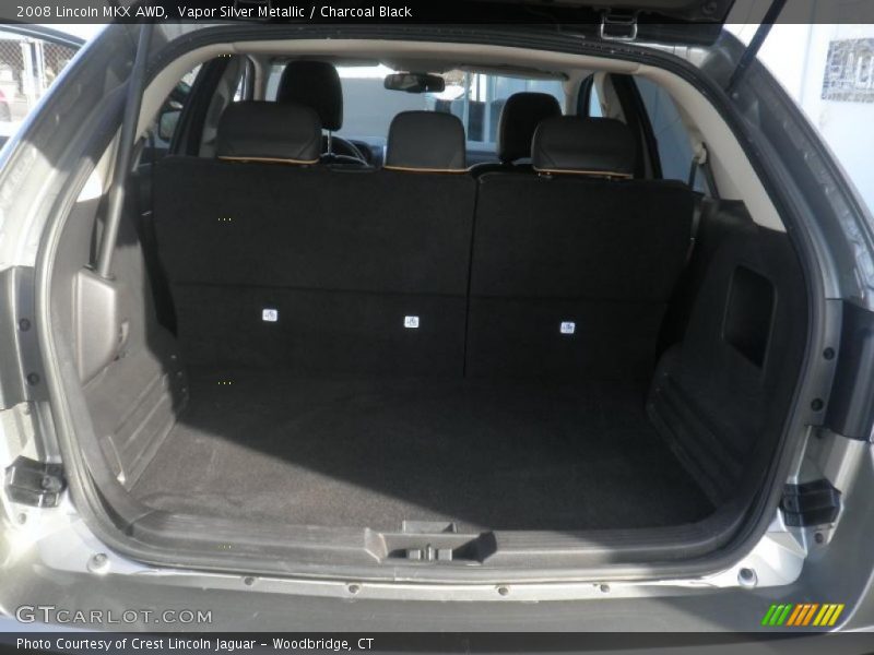 Vapor Silver Metallic / Charcoal Black 2008 Lincoln MKX AWD