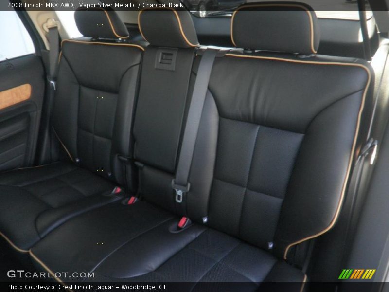 Vapor Silver Metallic / Charcoal Black 2008 Lincoln MKX AWD