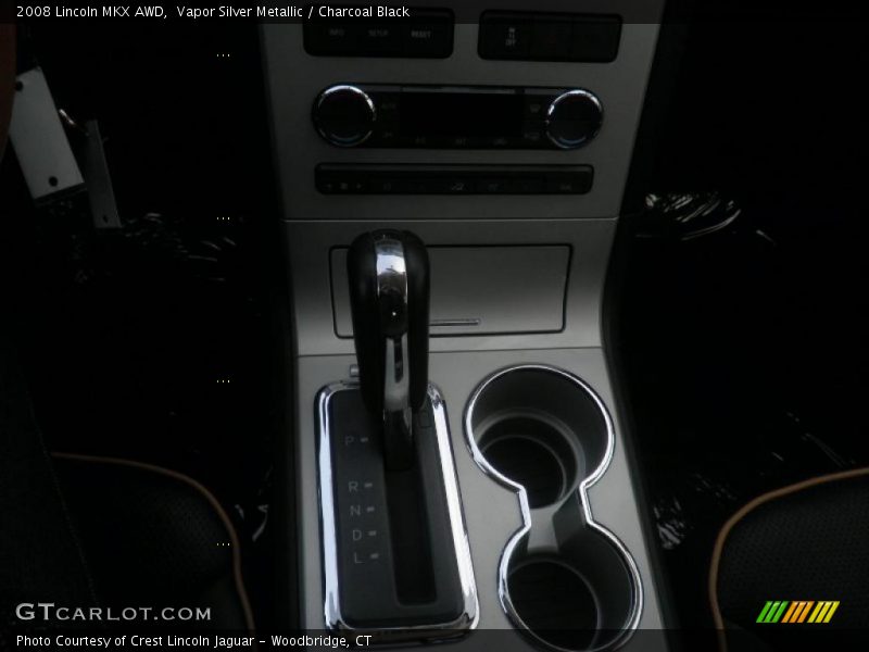 Vapor Silver Metallic / Charcoal Black 2008 Lincoln MKX AWD