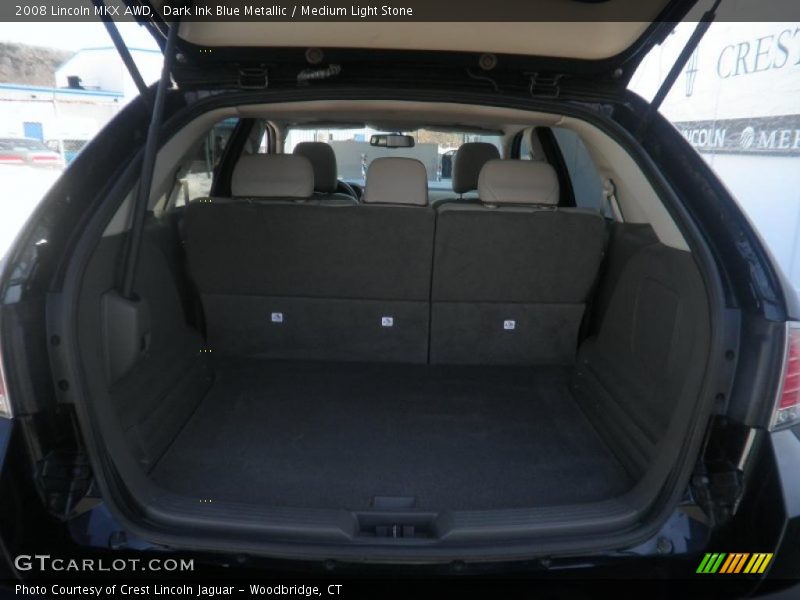 Dark Ink Blue Metallic / Medium Light Stone 2008 Lincoln MKX AWD