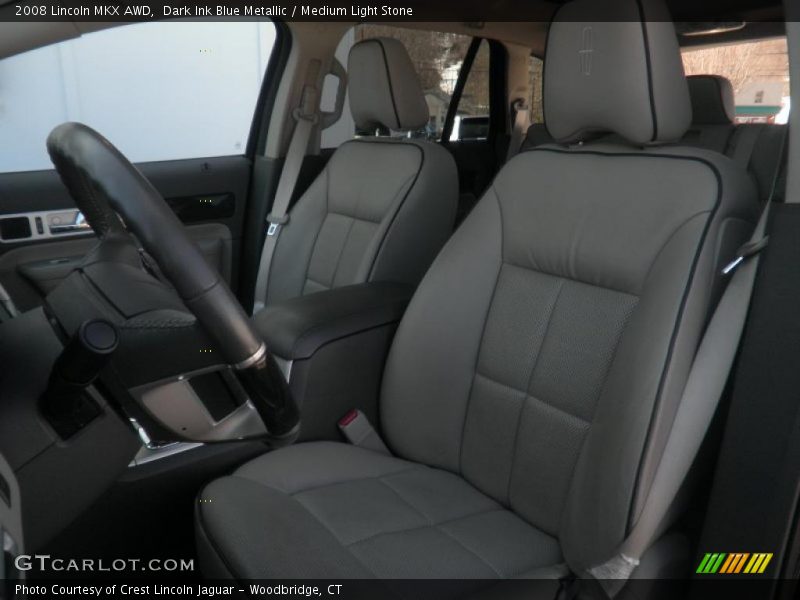Dark Ink Blue Metallic / Medium Light Stone 2008 Lincoln MKX AWD