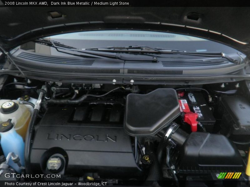 Dark Ink Blue Metallic / Medium Light Stone 2008 Lincoln MKX AWD