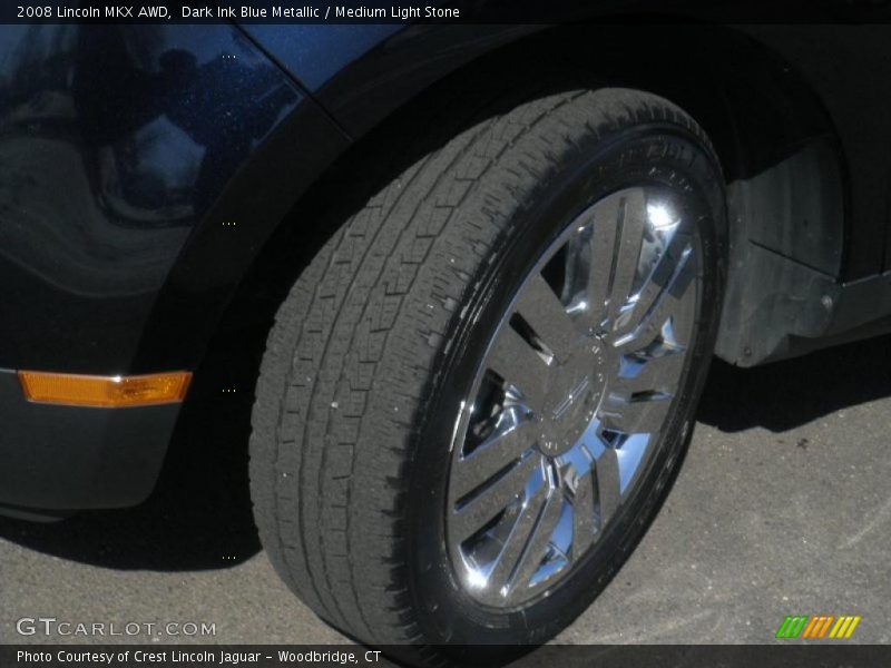 Dark Ink Blue Metallic / Medium Light Stone 2008 Lincoln MKX AWD