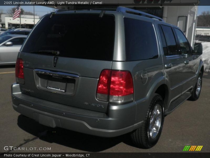 Light Tundra Metallic / Camel 2005 Lincoln Aviator Luxury AWD