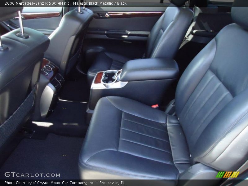 Majestic Black Metallic / Black 2006 Mercedes-Benz R 500 4Matic