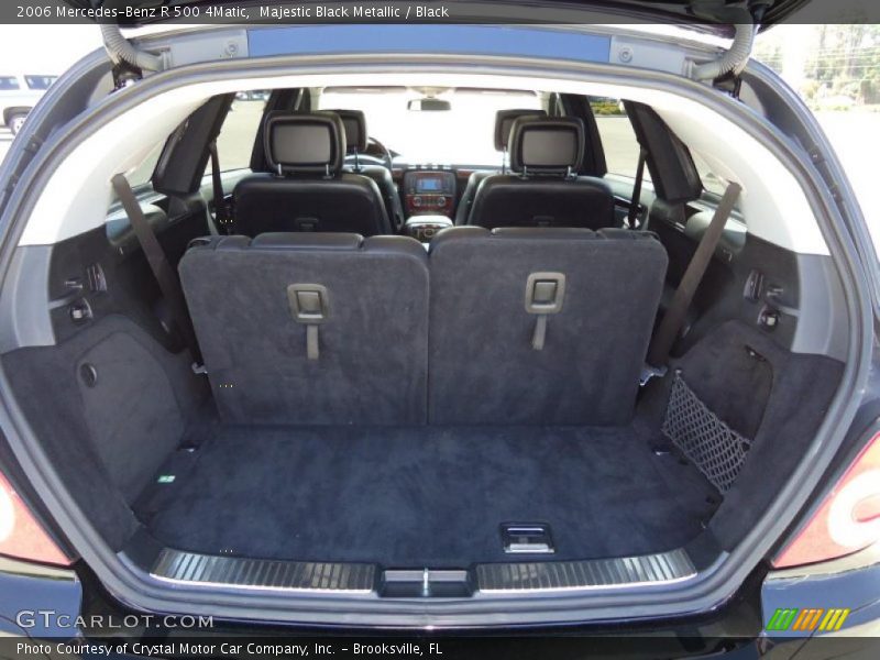 Majestic Black Metallic / Black 2006 Mercedes-Benz R 500 4Matic