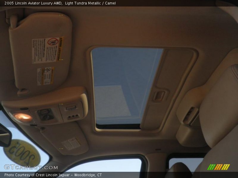 Light Tundra Metallic / Camel 2005 Lincoln Aviator Luxury AWD