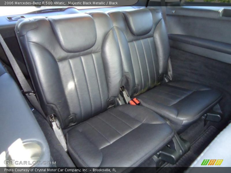 Majestic Black Metallic / Black 2006 Mercedes-Benz R 500 4Matic