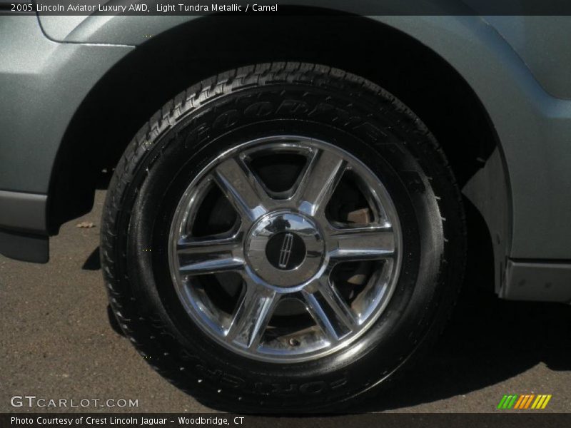 Light Tundra Metallic / Camel 2005 Lincoln Aviator Luxury AWD