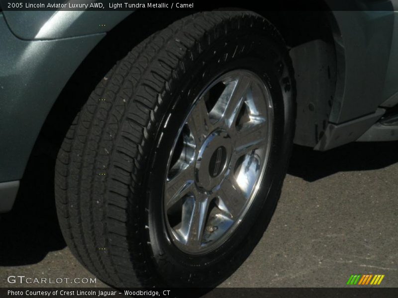 Light Tundra Metallic / Camel 2005 Lincoln Aviator Luxury AWD