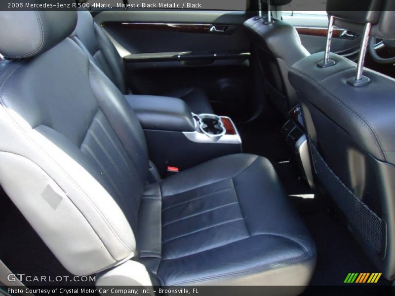 Majestic Black Metallic / Black 2006 Mercedes-Benz R 500 4Matic