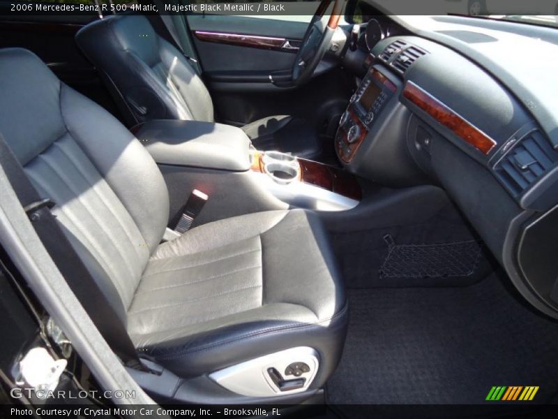 Majestic Black Metallic / Black 2006 Mercedes-Benz R 500 4Matic