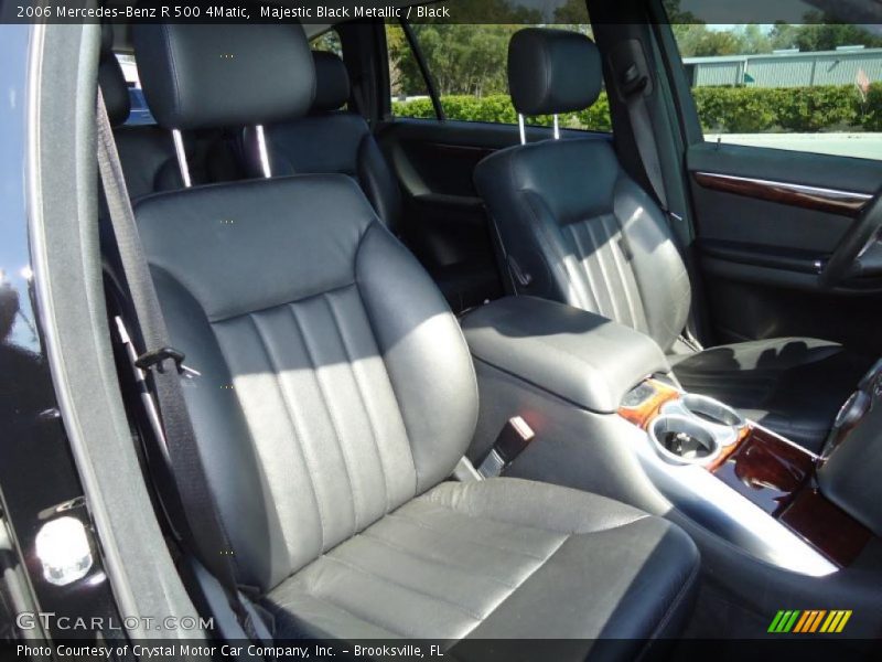 Majestic Black Metallic / Black 2006 Mercedes-Benz R 500 4Matic