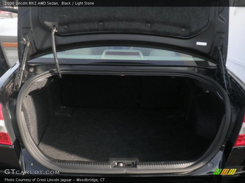Black / Light Stone 2008 Lincoln MKZ AWD Sedan