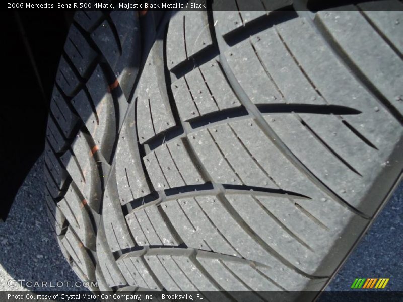 Majestic Black Metallic / Black 2006 Mercedes-Benz R 500 4Matic